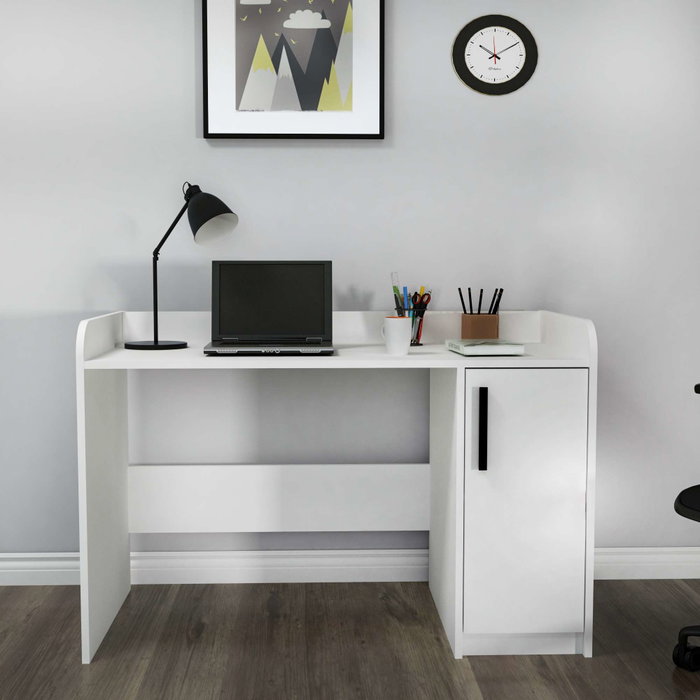 Hanah Home Escritorio de Estudio Blanco